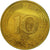 Coin, GERMANY - FEDERAL REPUBLIC, 10 Pfennig, 1981, Stuttgart, AU(50-53), Brass