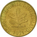 Monnaie, République fédérale allemande, 10 Pfennig, 1971, Munich, TTB, Brass