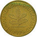 Coin, GERMANY - FEDERAL REPUBLIC, 10 Pfennig, 1979, Karlsruhe, AU(50-53), Brass