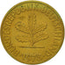 Coin, GERMANY - FEDERAL REPUBLIC, 10 Pfennig, 1978, Stuttgart, AU(50-53), Brass