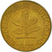 Coin, GERMANY - FEDERAL REPUBLIC, 10 Pfennig, 1978, Hambourg, AU(50-53), Brass