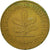 Moneda, ALEMANIA - REPÚBLICA FEDERAL, 10 Pfennig, 1977, Stuttgart, MBC+, Latón