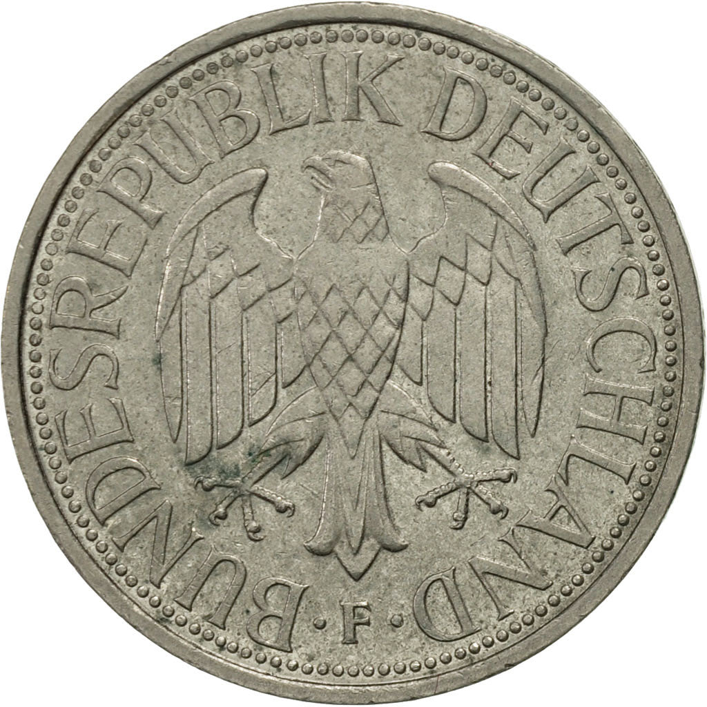 Coin, GERMANY - FEDERAL REPUBLIC, Mark, 1990, Stuttgart, AU(50-53)