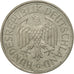 Münze, Bundesrepublik Deutschland, Mark, 1992, Karlsruhe, SS+, Copper-nickel