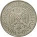 Moneta, GERMANIA - REPUBBLICA FEDERALE, Mark, 1992, Karlsruhe, BB+, Rame-nichel