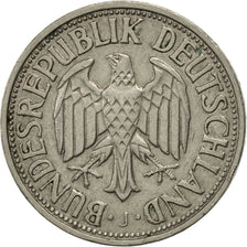 Coin, GERMANY - FEDERAL REPUBLIC, Mark, 1955, Hambourg, AU(50-53)