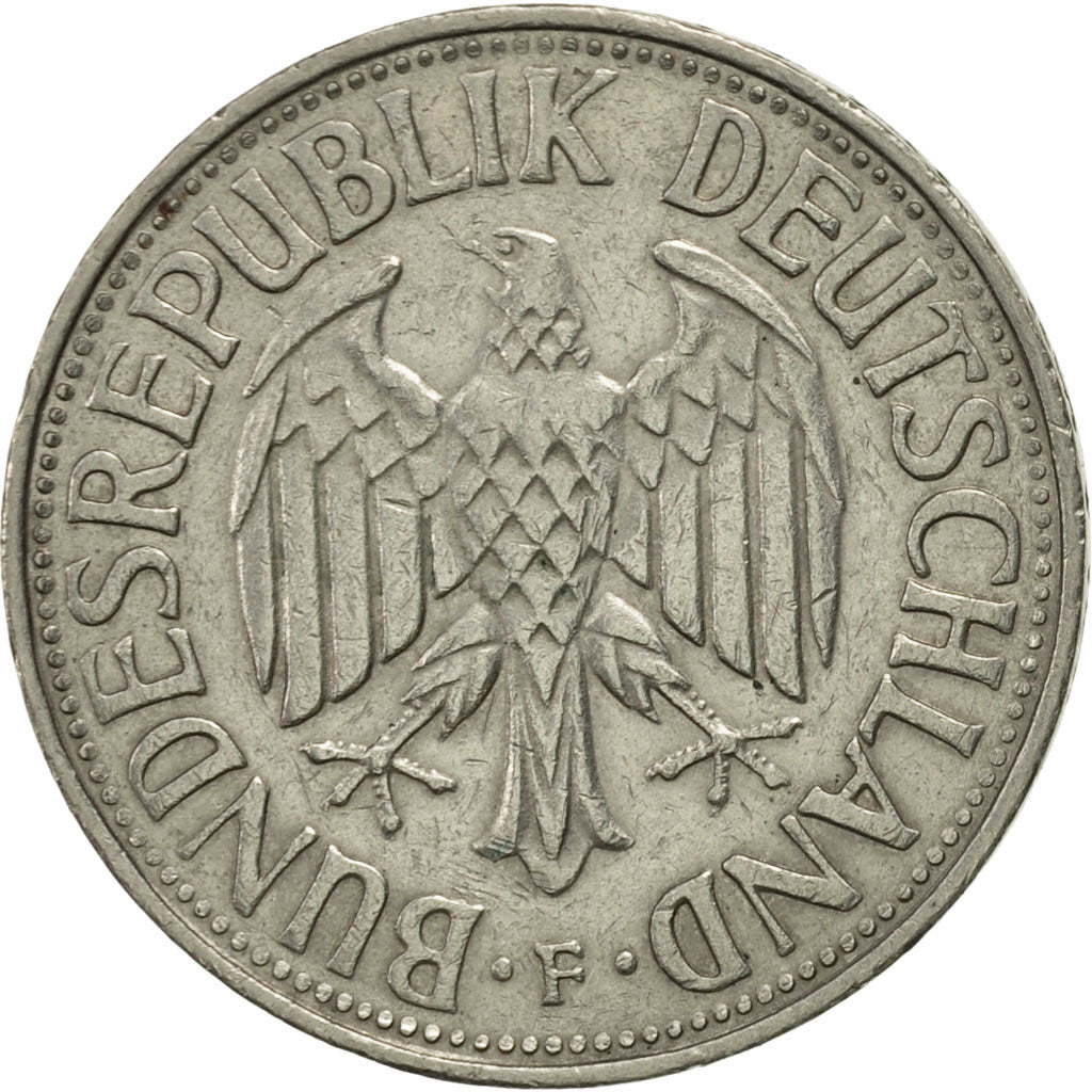 Coin, GERMANY - FEDERAL REPUBLIC, Mark, 1969, Stuttgart, AU(50-53)
