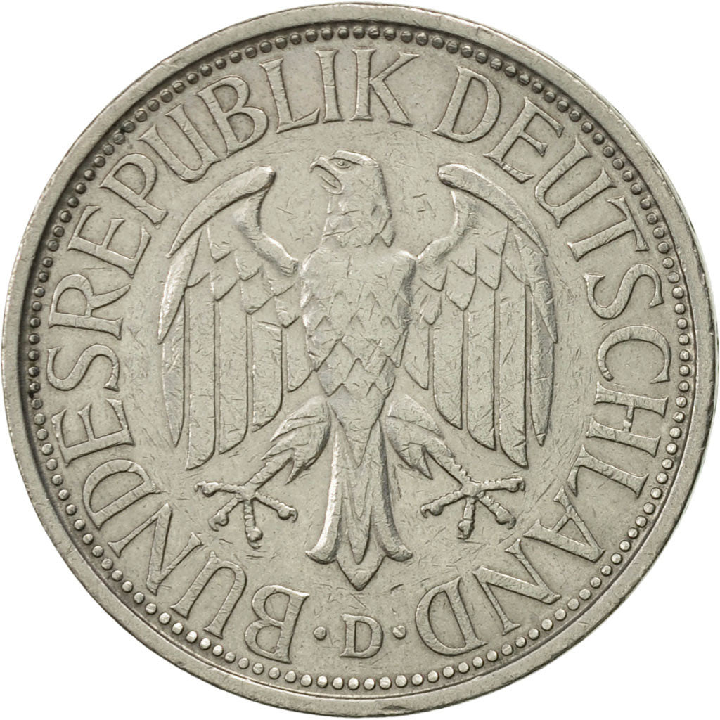 Coin, GERMANY - FEDERAL REPUBLIC, Mark, 1972, Munich, AU(50-53), Copper-nickel