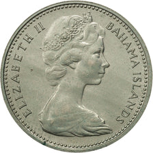 Bahamas, Elizabeth II, 5 Cents, 1969, Franklin Mint, SUP, Copper-nickel, KM:3
