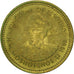 Coin, Lesotho, Moshoeshoe II, Sente, 1985, EF(40-45), Nickel-brass, KM:16