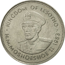 Coin, Lesotho, Moshoeshoe II, 50 Licente, Lisente, 1983, AU(55-58)