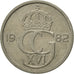 Coin, Sweden, Carl XVI Gustaf, 50 Öre, 1982, AU(55-58), Copper-nickel, KM:855