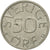 Coin, Sweden, Carl XVI Gustaf, 50 Öre, 1985, AU(55-58), Copper-nickel, KM:855