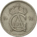 Monnaie, Suède, Gustaf VI, 50 Öre, 1972, TTB+, Copper-nickel, KM:837