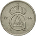 Monnaie, Suède, Gustaf VI, 10 Öre, 1966, SUP, Copper-nickel, KM:835