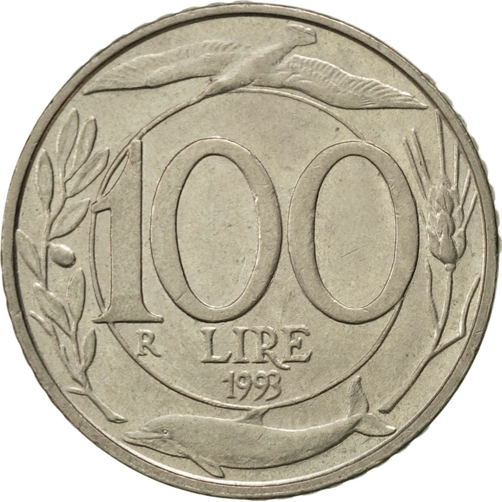Monnaie, Italie, 100 Lire, 1993, Rome, SUP, Copper-nickel, KM:159