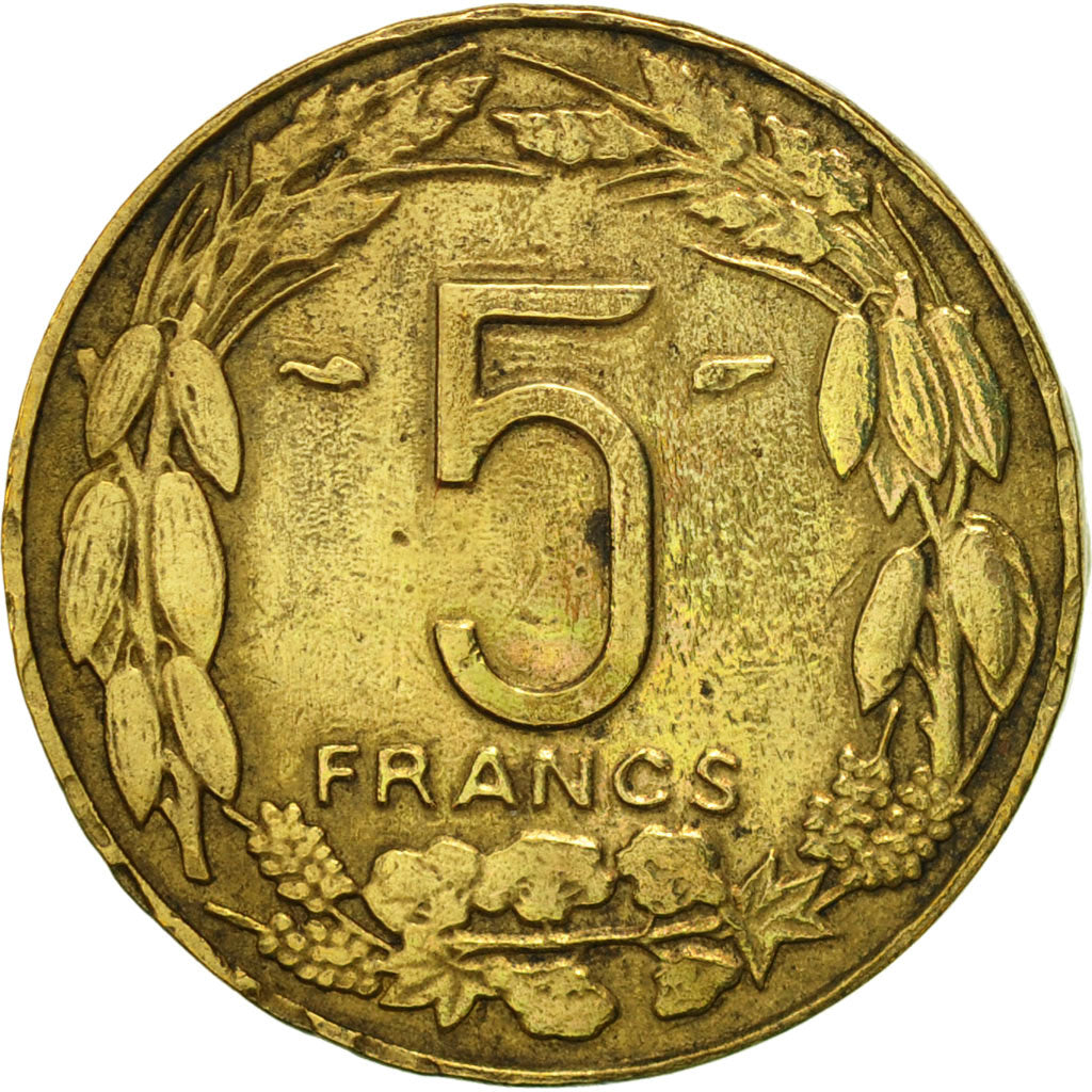Moneta, Camerun, 5 Francs, 1958, Paris, BB+, Alluminio-bronzo, KM:10