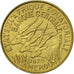 Moneda, Estados africanos ecuatoriales, 5 Francs, 1970, Paris, EBC, Aluminio -