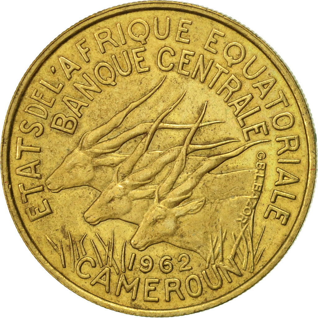 Stati dell’Africa equatoriale, 25 Francs, 1962, Paris, SPL-, Alluminio-bronzo
