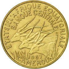 Coin, EQUATORIAL AFRICAN STATES, 10 Francs, 1967, Paris, AU(55-58)