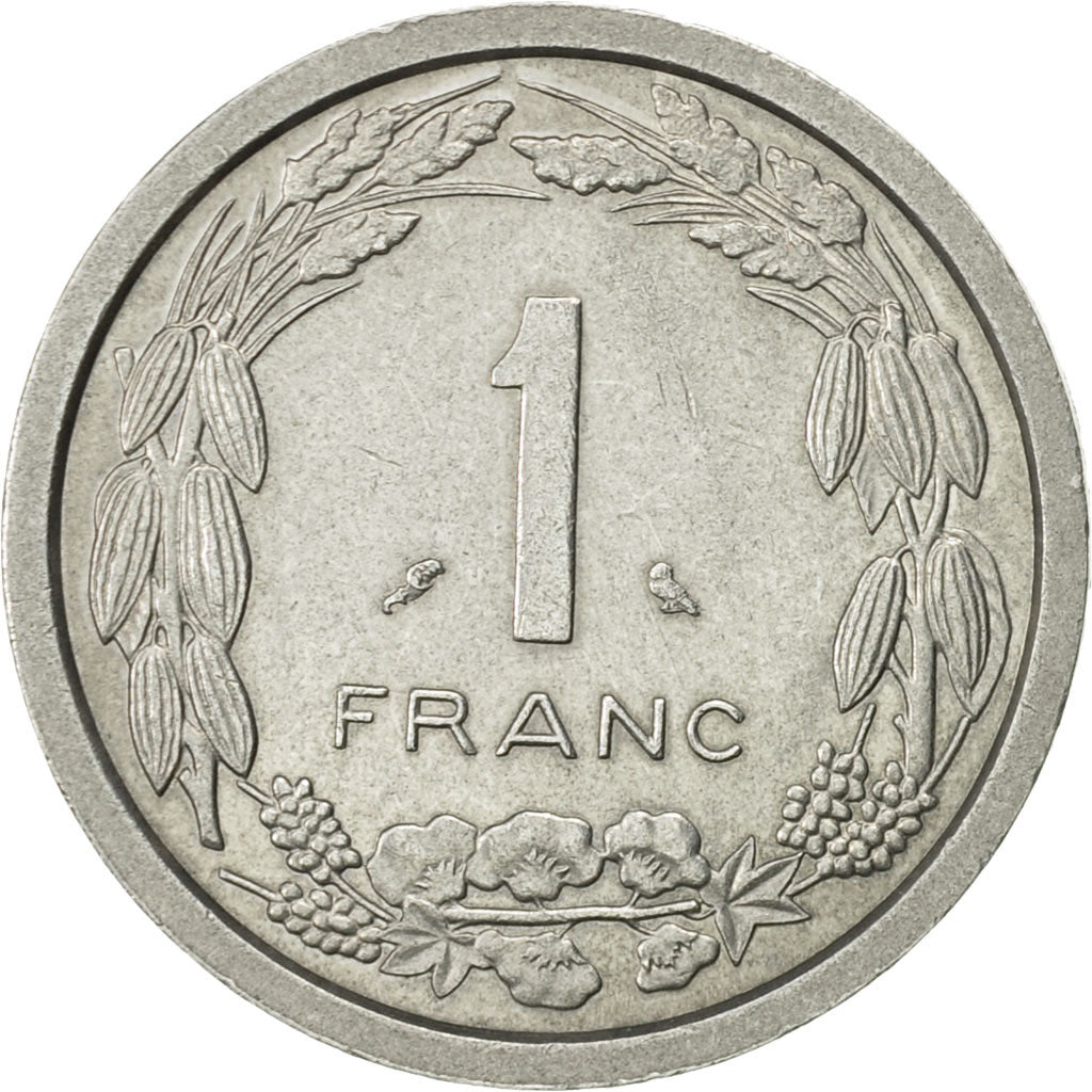 Moneta, Stati dell’Africa equatoriale, Franc, 1969, Paris, SPL-, Alluminio