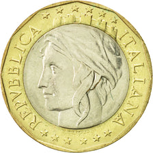Coin, Italy, 1000 Lire, 1997, Rome, AU(55-58), Bi-Metallic, KM:190