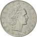 Italy, 50 Lire, 1957, Rome, AU(55-58), Stainless Steel, KM:95.1