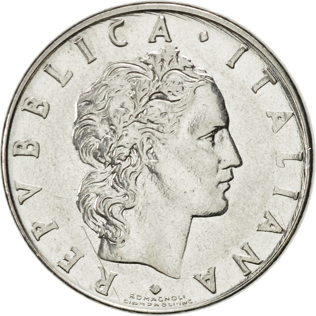 Moneda, Italia, 50 Lire, 1978, Rome, EBC, Acero inoxidable, KM:95.1
