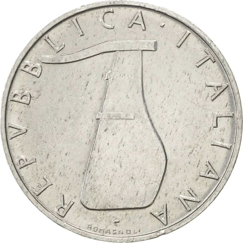 Monnaie, Italie, 5 Lire, 1972, Rome, TTB+, Aluminium, KM:92
