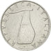 Moneda, Italia, 5 Lire, 1972, Rome, MBC+, Aluminio, KM:92