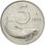 Moneta, Italia, 5 Lire, 1972, Rome, BB+, Alluminio, KM:92