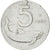 Moneda, Italia, 5 Lire, 1952, Rome, MBC+, Aluminio, KM:92