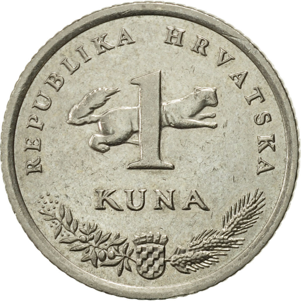 Coin, Croatia, Kuna, 2009, AU(55-58), Copper-Nickel-Zinc, KM:9.1
