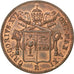 ITALIAN STATES, Baiocco, 1841, Rome, KM #1320, AU(55-58), Copper, 30, 9.49
