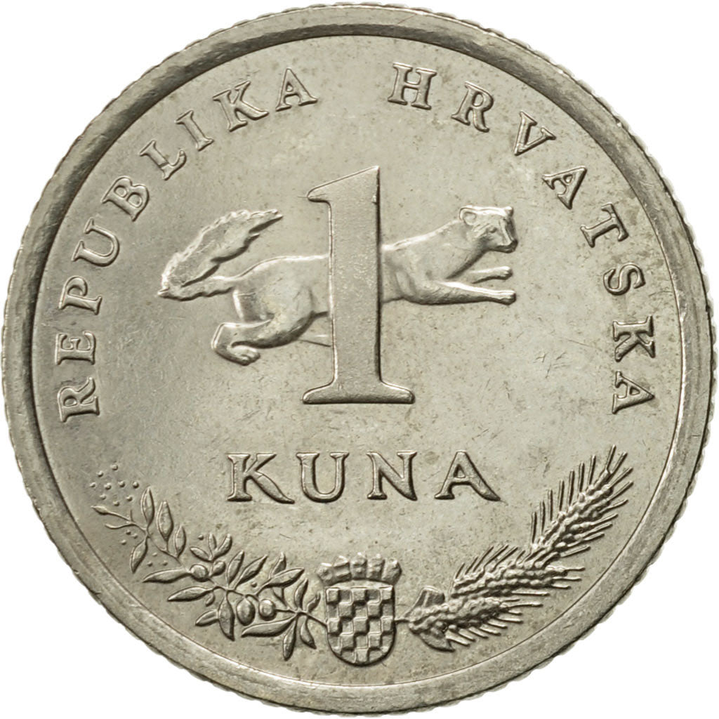Coin, Croatia, Kuna, 2007, AU(55-58), Copper-Nickel-Zinc, KM:9.1