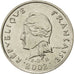 New Caledonia, 10 Francs, 2002, Paris, AU(55-58), Nickel, KM:11