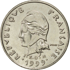 Monnaie, Nouvelle-Calédonie, 10 Francs, 1999, Paris, SUP, Nickel, KM:11