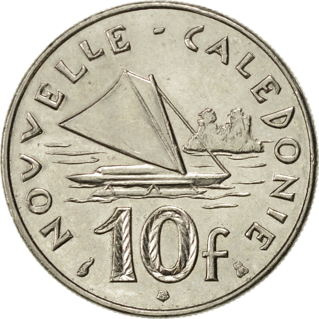 Monnaie, Nouvelle-Calédonie, 10 Francs, 1999, Paris, SUP, Nickel, KM:11