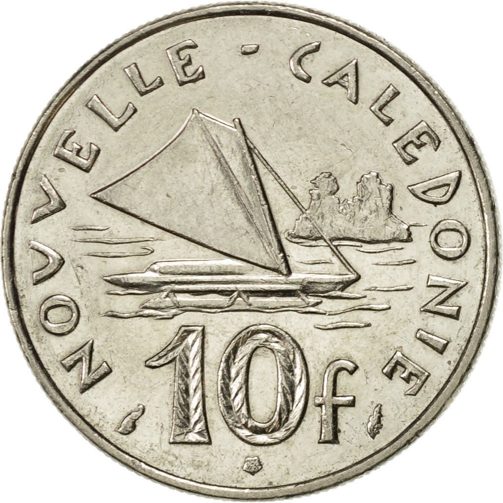 Monnaie, Nouvelle-Calédonie, 10 Francs, 1991, Paris, SUP, Nickel, KM:11