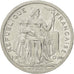 Coin, New Caledonia, Franc, 2000, Paris, AU(55-58), Aluminum, KM:10