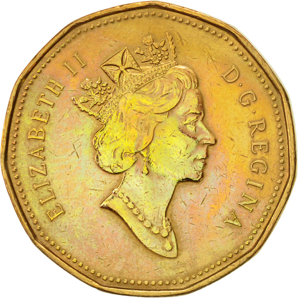 Coin, Canada, Elizabeth II, Dollar, 1994, Royal Canadian Mint, Ottawa
