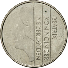 Coin, Netherlands, Beatrix, 2-1/2 Gulden, 1985, AU(50-53), Nickel, KM:206