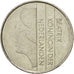 Coin, Netherlands, Beatrix, 2-1/2 Gulden, 1982, AU(50-53), Nickel, KM:206