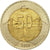 Moneta, Turcja, 50 Kurus, 2009, AU(50-53), Bimetaliczny, KM:1243