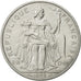 French Polynesia, 5 Francs, 1992, Paris, MS(60-62), Aluminum, KM:12
