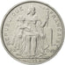 Coin, French Polynesia, 5 Francs, 1996, Paris, MS(60-62), Aluminum, KM:12