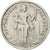 Coin, French Polynesia, 2 Francs, 1985, Paris, AU(55-58), Aluminum, KM:10