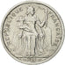 Coin, French Polynesia, 2 Francs, 1985, Paris, AU(55-58), Aluminum, KM:10