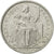 Moneta, Polinezja Francuska, 2 Francs, 1995, Paris, AU(55-58), Aluminium, KM:10