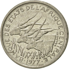 Zentralafrikanische Staaten, 50 Francs, 1977, Paris, VZ, Nickel, KM:11